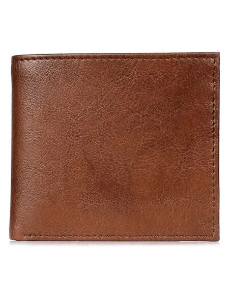 Will's Vegan Shop Will's Vegan Shop Billfold Geldbörse Herren, Kastanie, – Produktbild 1 von 2