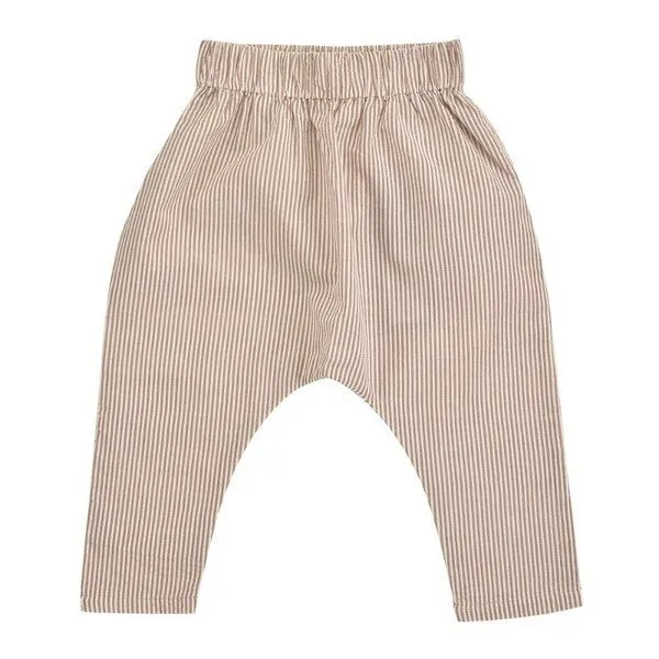 Pigeon by Organics for Kids Pigeon by Organics for Kids Kinderhose "Baggy pants seersucker", Taupe (beige), – Produktbild 1 von 1