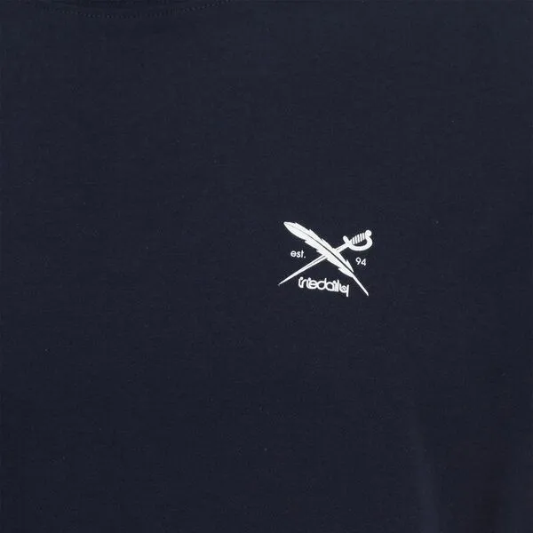Iriedaily Iriedaily Chestflag Tee, Navy (blau), – Produktbild 2 von 3
