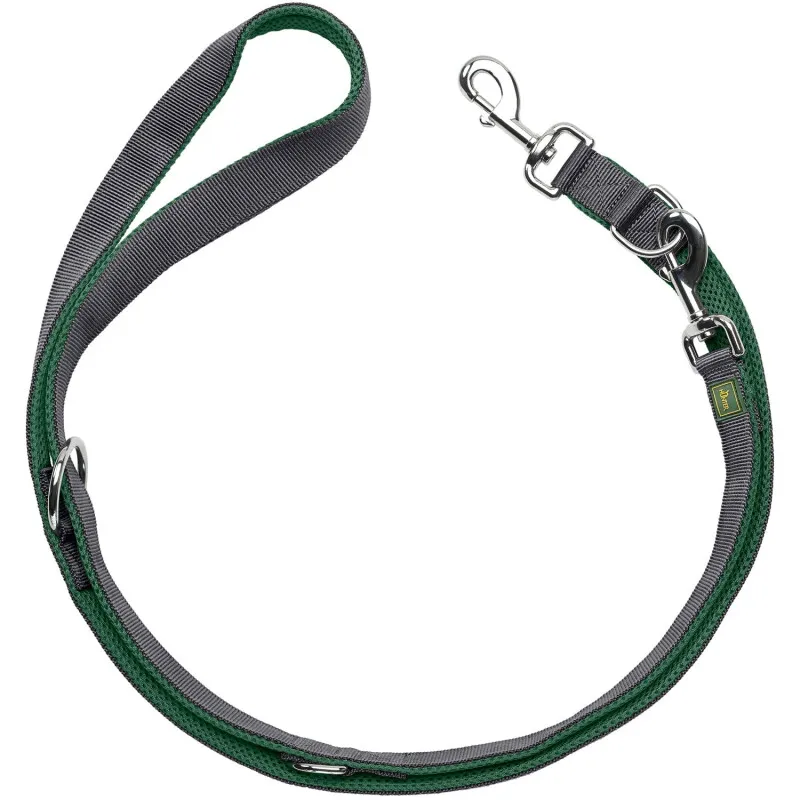 Hunter Hunter Verstellbare Führleine Maldon dunkelgrün 2 cm, Dunkelgrün, – Produktbild 1 von 2