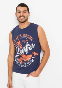 Catamaran Print-Shirt rauchblau-bedruckt + weiß-bedruckt – Produktbild 1 von 1