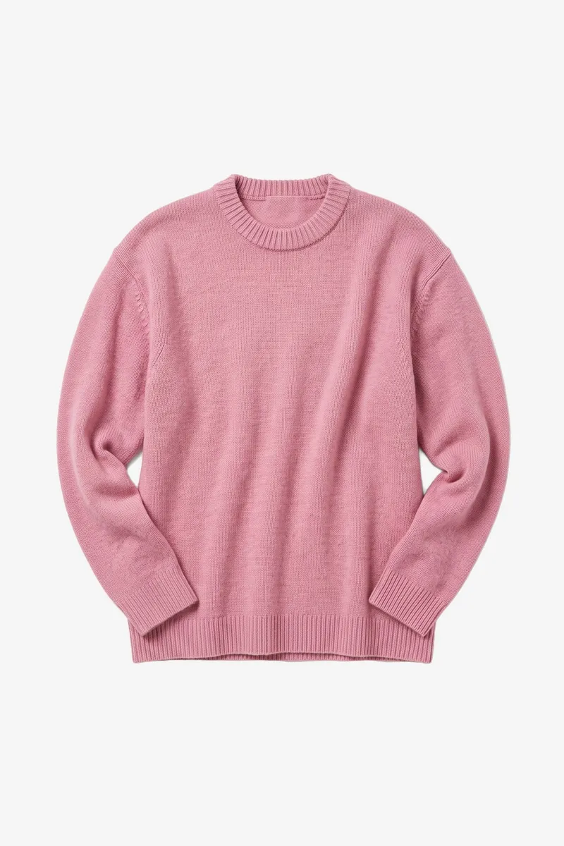 KnowledgeCotton Apparel KnowledgeCotton Apparel Damen vegan Pullover Souffle Garn Orchid Haze, Rosa, – Produktbild 1 von 2
