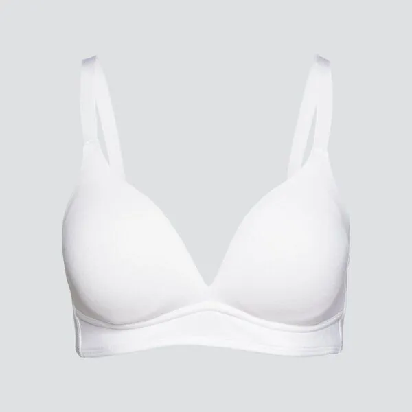 comazo|earth comazo|earth Fairtrade BH ohne Bügel, Weiss, – Produktbild 3 von 5