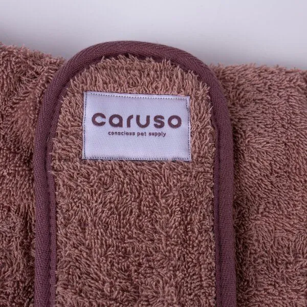 Caruso Conscious Pet Supply Caruso Conscious Pet Supply Hundebademantel doppellagig und saugstark Bio-Baumwoll Mix – Produktbild 3 von 4