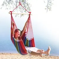 GLOBO Fair Trade GLOBO Fair Trade Hängesitz "Ipanema Rainbow" – Produktbild 1 von 1
