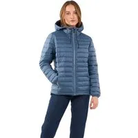 KnowledgeCotton Apparel KnowledgeCotton Apparel Damen Thermo-Jacke recyceltes Post-Consumer-Polyester, Blau (china blue), – Produktbild 1 von 1