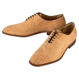 Kork-Deko Kork-Deko eleganter Herren Schuh aus Kork | vegan | nachhaltig | Gr. 40-46 – Produktbild 1 von 1