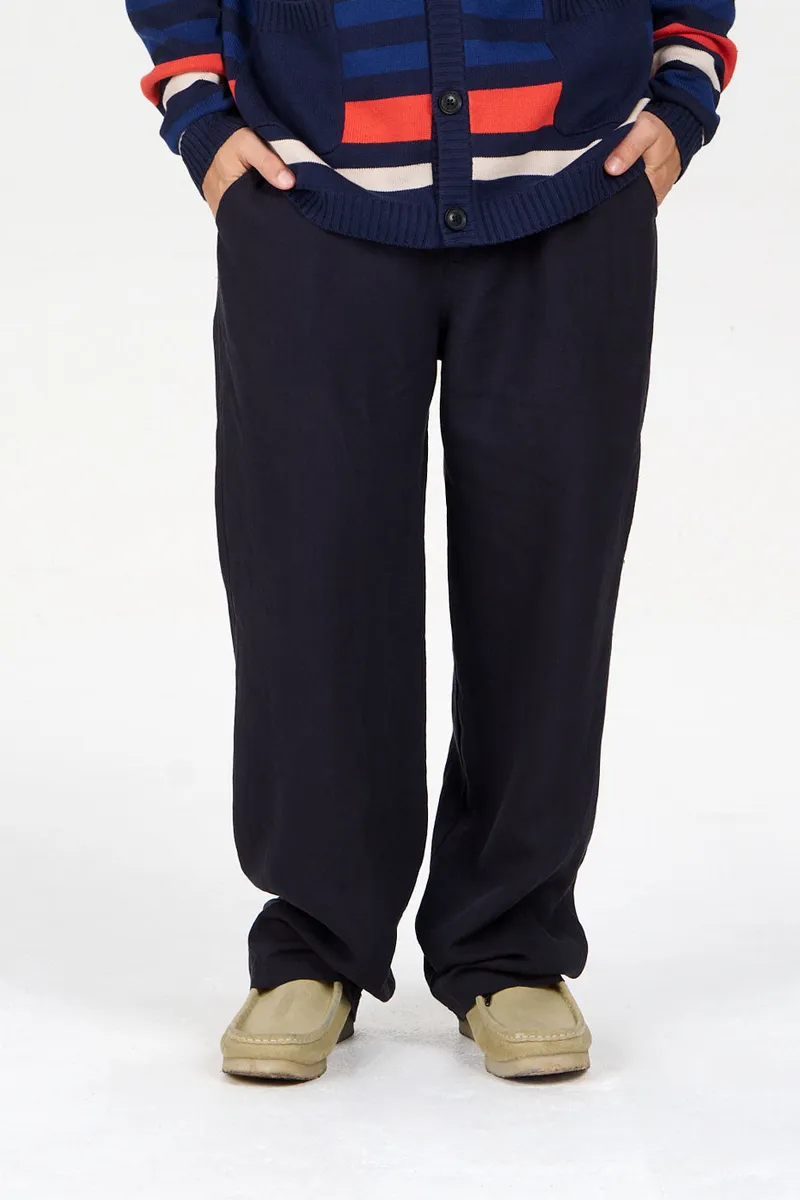 KOMODO KOMODO Damen vegan Hose Makulu Navy, Extra dunkelblau, – Produktbild 1 von 1