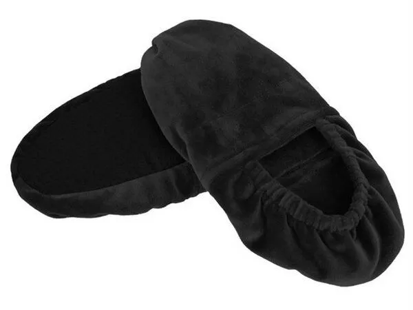 Eco-Conseil Eco-Conseil Wärmeschuhe mit Weizenkörnern, Schwarz, – Produktbild 1 von 2