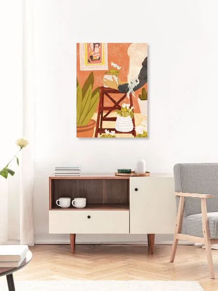 Photocircle Photocircle Poster / Leinwandbild - The Indoor Gardener – Produktbild 3 von 4