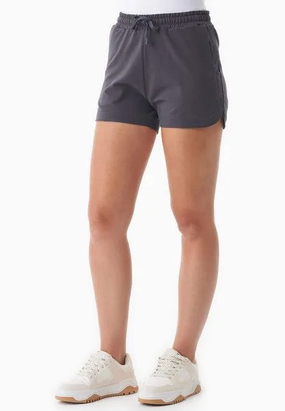 ORGANICATION ORGANICATION SANNDRA | Leichte Sweatshorts aus Bio-Baumwolle, Shadow, – Produktbild 3 von 4
