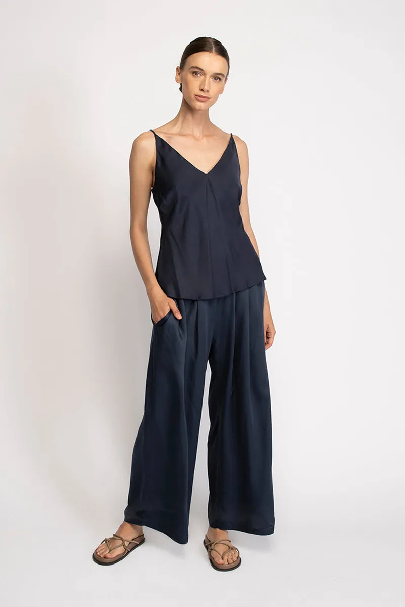 Neu Nomads Neu Nomads Damen vegan Tops Bias Mitternachtsblau, Extra dunkelblau, – Produktbild 1 von 2