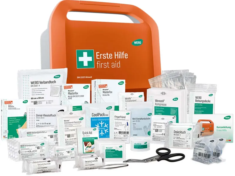 WERO WERO Erste-Hilfe-Koffer "Smart Case" DIN 13157, klein, Allround – Produktbild 1 von 1