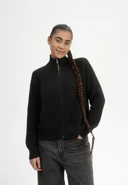 MELA MELA Rippstrick Jacke Style KAMUKA aus 100% Bio-Baumwolle – Produktbild 1 von 1