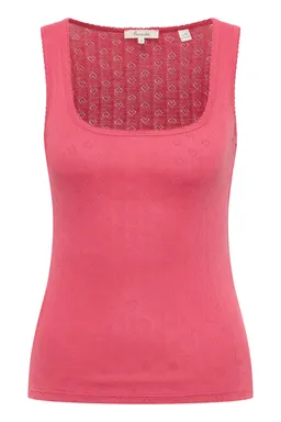 Tranquillo Jerseytop Rosaa aus Bio-Baumwolle - holly berry / L – Produktbild 1 von 1