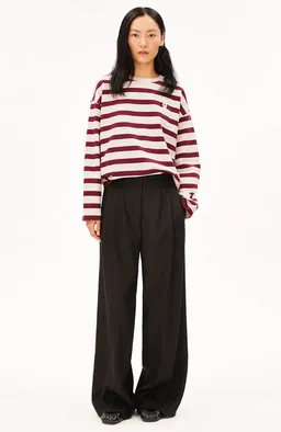 ARMEDANGELS ARMEDANGELS Damen vegan Pullover Frankaa Bold Velvet Red – Produktbild 1 von 1