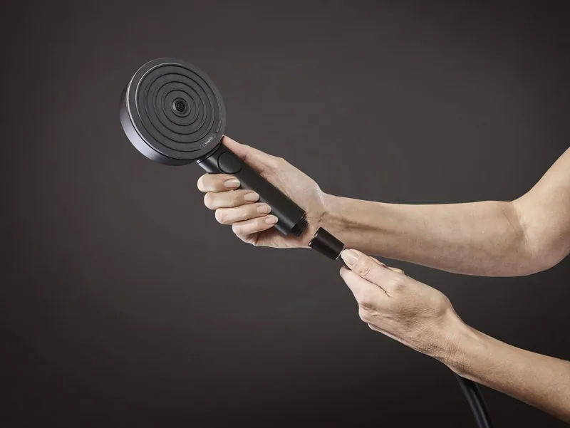 Grohe Grohe Handbrause Hansgrohe Handbrause 3 Strahlarten Pulsify Select, Schwarz, – Produktbild 1 von 8