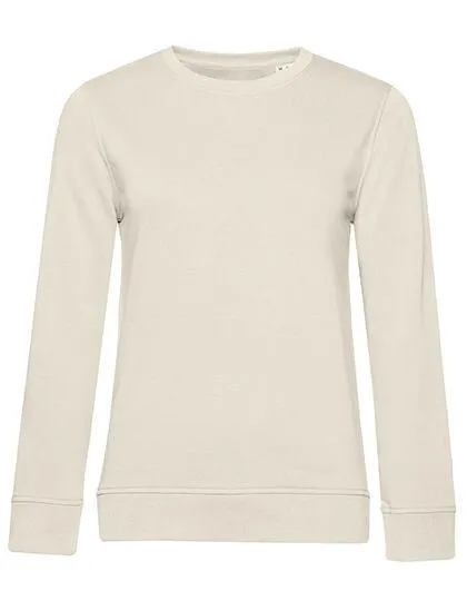 B&C Collection B&C Collection Damen Inspire Crew Neck Sweatshirt, Off white, – Produktbild 2 von 3