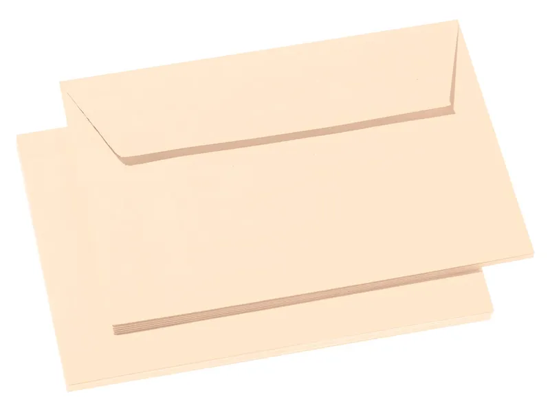 Clairefontaine 20 Clairefontaine Briefumschläge "Pollen" C6, Haftklebung, o. Fenster, 120 g/m² elfenbein – Produktbild 1 von 1