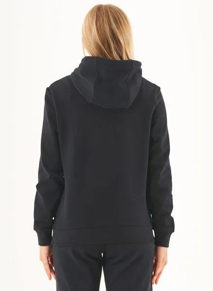 ORGANICATION ORGANICATION ESSENTIALS-HARRE-Soft Touch Hoodie aus Bio-Baumwolle, Schwarz(black), – Produktbild 4 von 4
