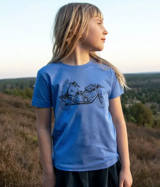 Cmig Cmig Kinder T-shirt Tandem in bright blue – Produktbild 2 von 4