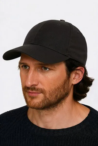 Lou-i Lou-i Cap Bio-Baumwolle, Schwarz, – Produktbild 4 von 4
