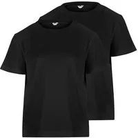 MELA KHIRA Damen T-Shirt Bundle | von MELA | Fairtrade & GOTS zertifiziert, Schwarz / schwarz, – Produktbild 1 von 1