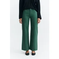 thinking mu Thinking MU Damen vegan Hose Kettan Handbestickt Niedrige Leibhöhe, Grün – Produktbild 1 von 1