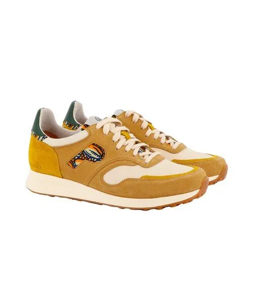 PANAFRICA PANAFRICA Arusha - Unisex Recycling Sneaker, Kiwano (gelb), – Produktbild 2 von 4