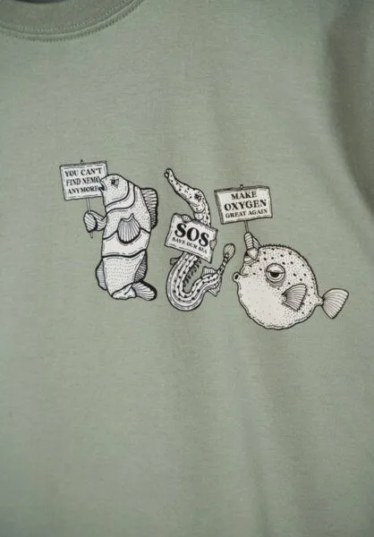 LAKOR LAKOR Reel Fish Demo T-shirt – Produktbild 2 von 4