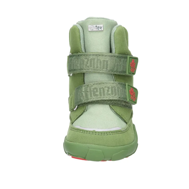 Affenzahn Affenzahn Midboot Comfy vegan Dragon für Kinder, grün, Größe 34 EU, Grün, – Produktbild 7 von 7