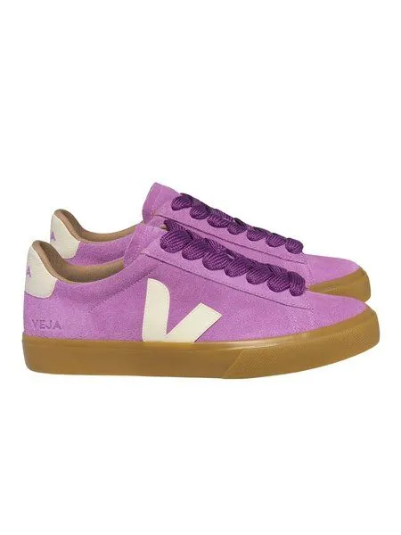 Veja Veja Sneaker - Campo Suede - aus nachhaltigen Materialien, Mulberry pierre (pink), – Produktbild 2 von 3