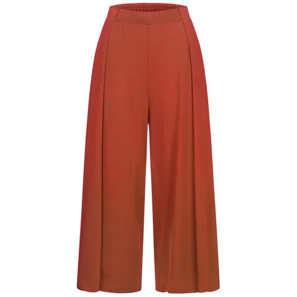 NATIVE SOULS NATIVE SOULS Lyocell Damen Long Pants, Burned orange, – Produktbild 1 von 1