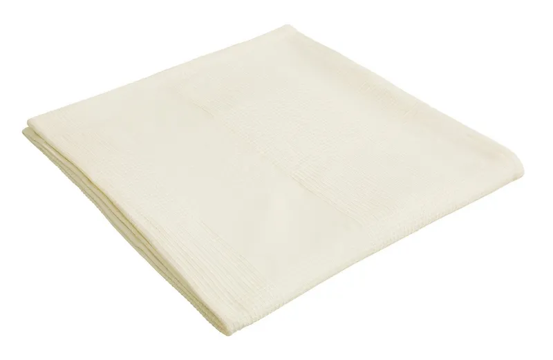 OTTO home Tagesdecke Mira, leichte Tagesdecke aus 100% Baumwolle, uni Überwurf, ohne Füllung, Beige, – Produktbild 2 von 4