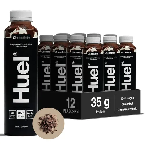 HUEL Huel Black Edition Trinkmahlzeit - 8x500ml - Chocolate – Produktbild 1 von 1