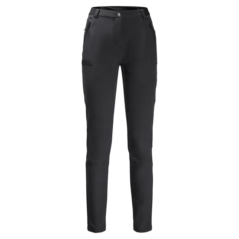 Jack Wolfskin Slim-Fit-Hose Damen Jack Wolfskin Geigelstein, Schwarz, – Produktbild 1 von 1