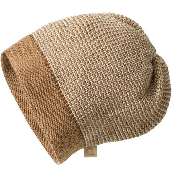 Disana Disana Beanie Mütze Schurwolle kbT-Merinowolle, Toffee-natur, – Produktbild 1 von 3