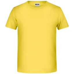 James & Nicholson James & Nicholson T-Shirt für Jungen in klassischer Form 8008B Gr. XL-146/152 yellow – Produktbild 1 von 1