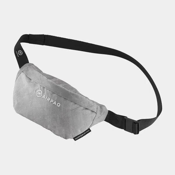 Airpaq Airpaq Bauchtasche aus Autoschrott, Grau, – Produktbild 1 von 4