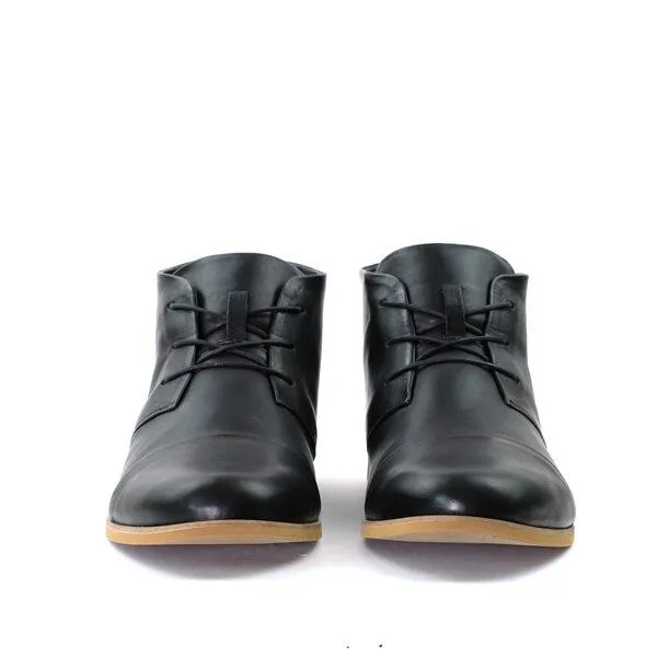 SORBAS SORBAS '87 Leder Boots Schnürschuhe, Schwarz, – Produktbild 4 von 8