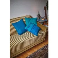 HängemattenGlück HängemattenGlück Kissenbezug aus reiner Bio Baumwolle 40x40cm Blautöne – Produktbild 1 von 1