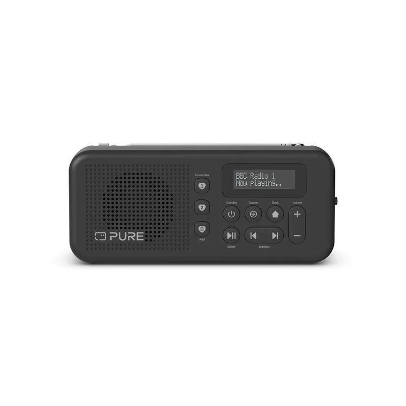Pure Elan Move Schwarz DAB+-Taschenradio – Produktbild 1 von 1
