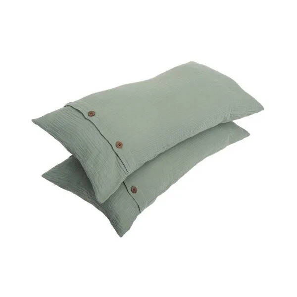 Living Crafts Living Crafts Kissenbezug, 2er-Pack - AMSTERDAM, Sage (grün), – Produktbild 4 von 4