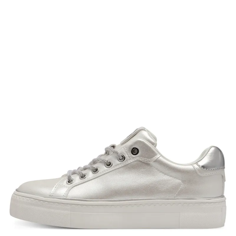 Tamaris Tamaris Textil Damen Sneaker Low, Weiß, – Produktbild 2 von 6