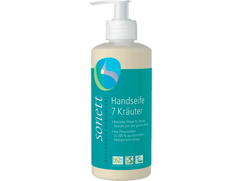 Sonett Sonett Handseife - 7 Kräuter 300 ml – Produktbild 1 von 2