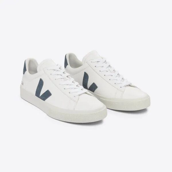 Veja Veja Sneaker Herren - Campo Chromefree, Weiß (extra white california), – Produktbild 3 von 4