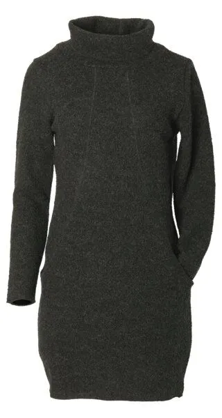 Reiff Reiff Kreppkleid Sophie, Anthrazit, – Produktbild 1 von 2