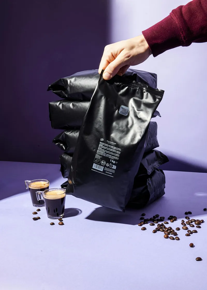 KoRo Bio Espresso ganze Bohne 6 x 1 kg – Produktbild 5 von 5