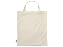 Memo memo Bio-Baumwoll Kindertasche mit Fairtrade-Siegel, natur, 22 x 26 cm, kurze Henkel – Produktbild 1 von 1