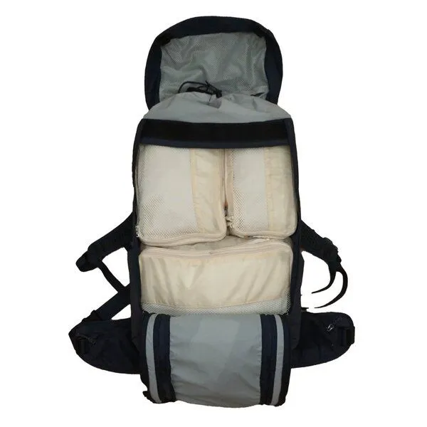 TRAVEL DUDE TRAVEL DUDE Packing Cubes mit Kompression aus recycelten Plastikflaschen, Beige, – Produktbild 5 von 8
